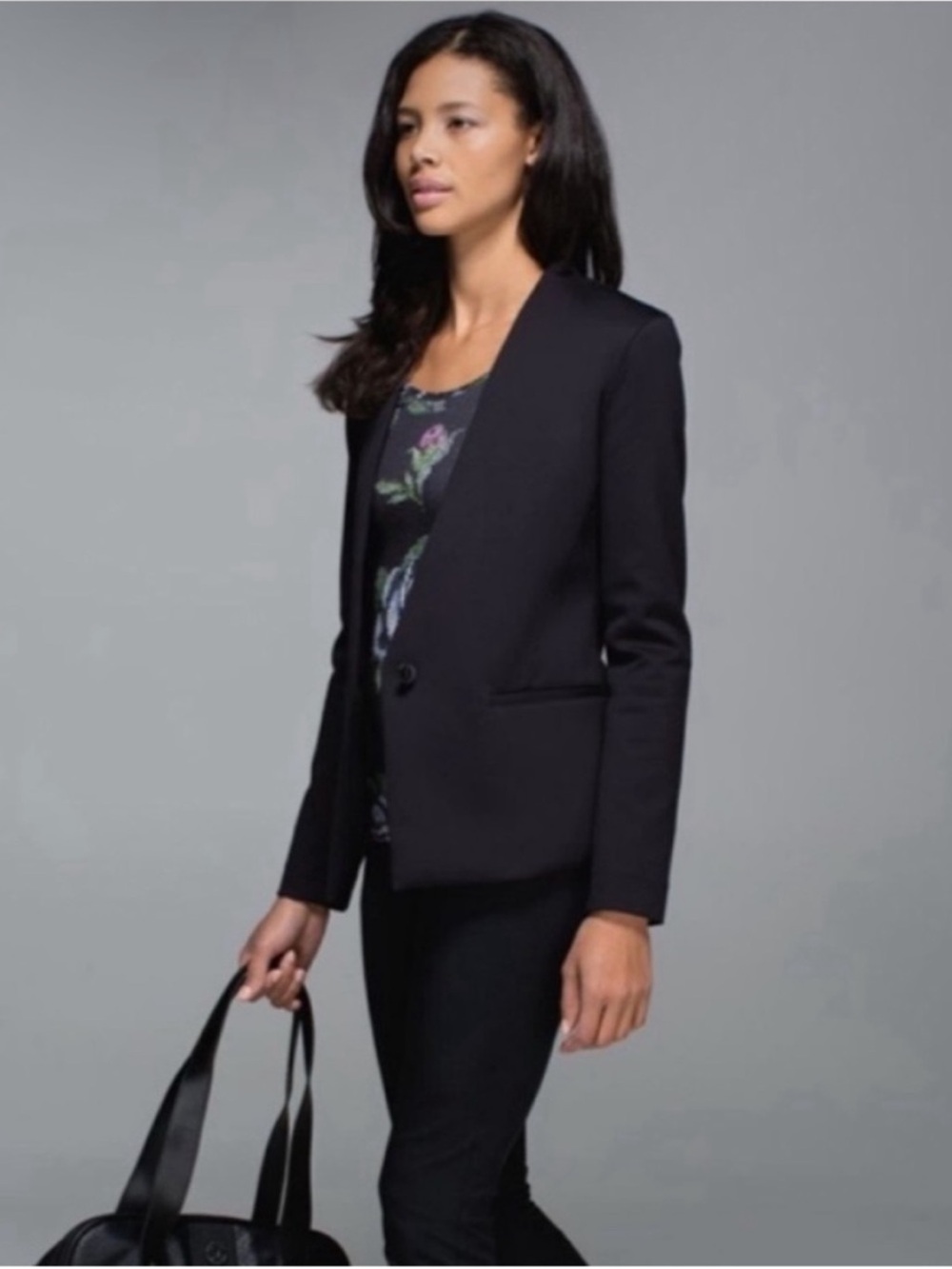 Lululemon Power Date Black Blazer